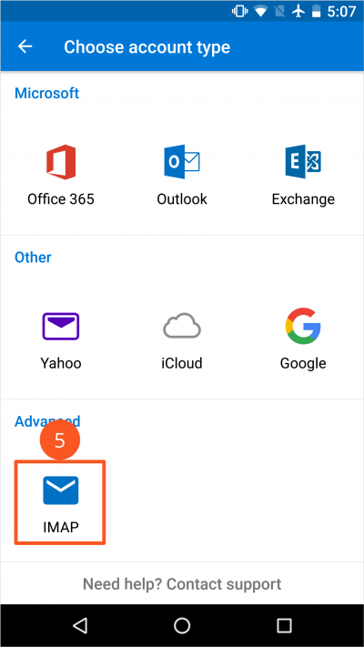 outlook 2016 email settings for gmail