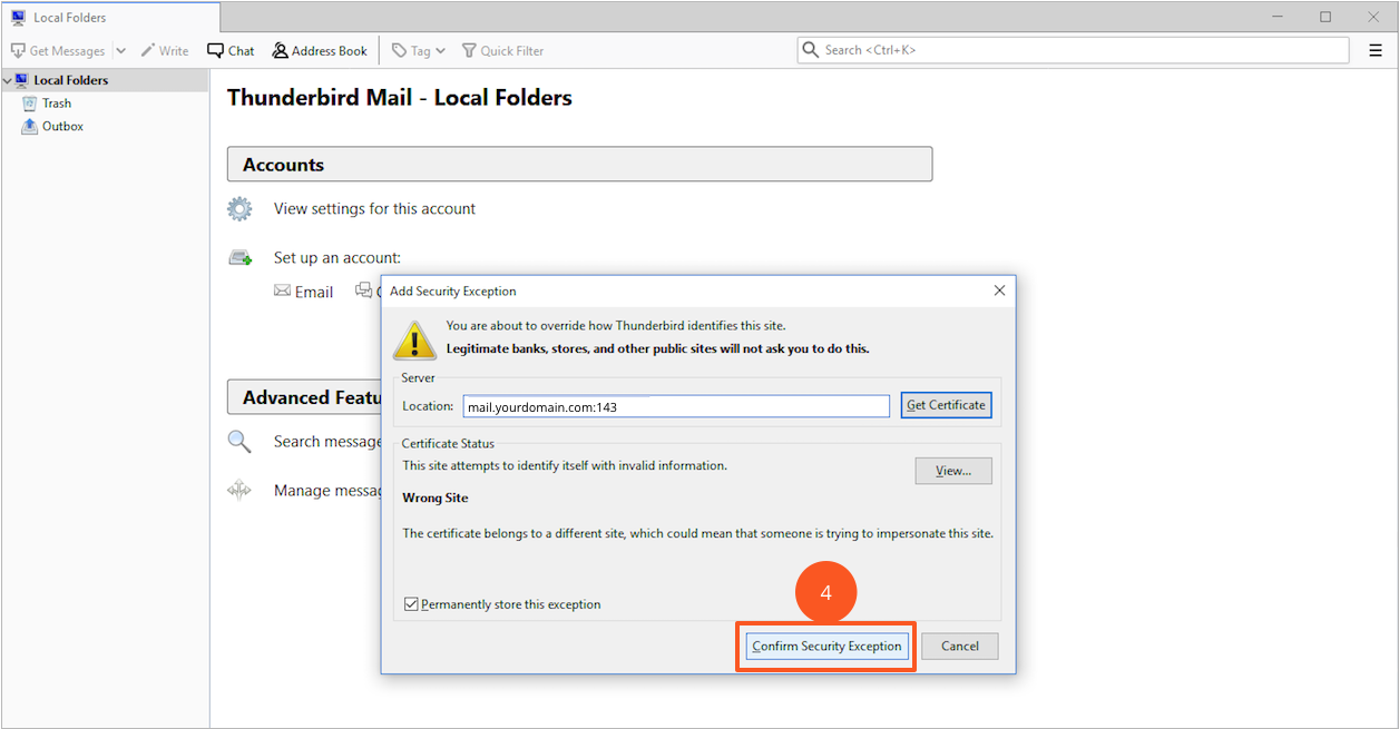 can mozilla thunderbird email reject working with gmail